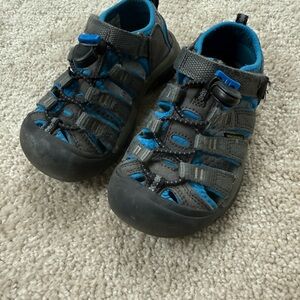 Keen Kids Blue and Gray Adventure Sandals